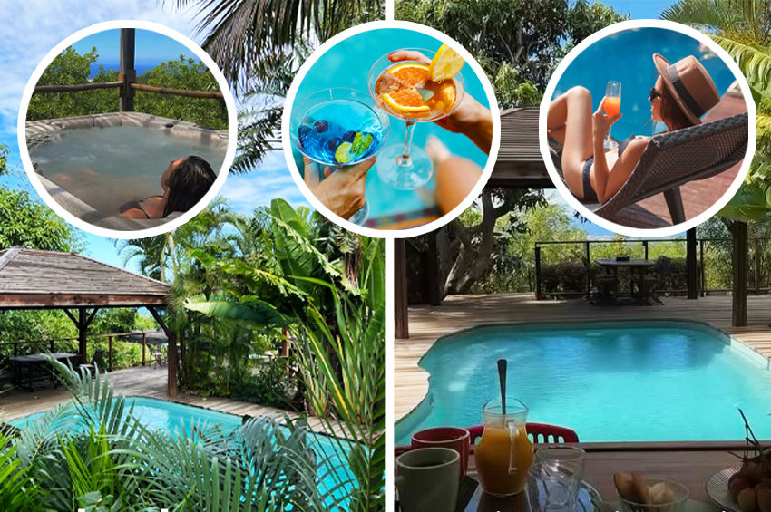 Journée détente : piscine, jacuzzi et boisson (2h)