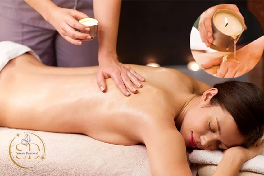 Massage corps entier à la bougie (1h)
