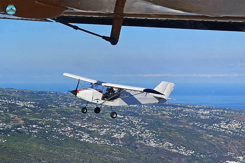 Survol du Lagon en ULM (25 à 30 min)
