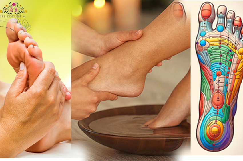 Réflexologie plantaire, soin pieds (1h)