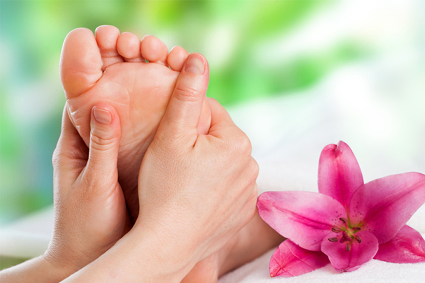 Réflexologie plantaire, massage crânien (1h)