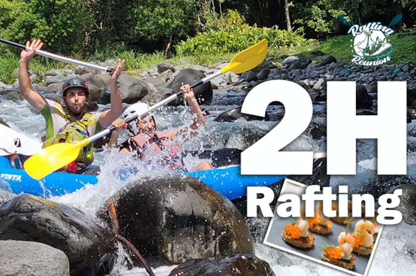 2H de rafting pour de nouvelles sensations fortes