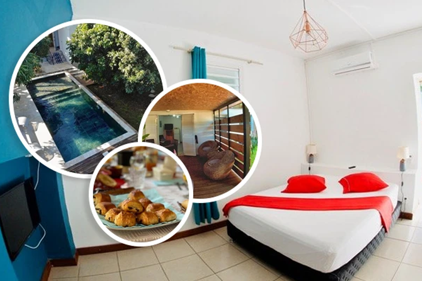 1 nuit pour 2 pers avec PDJ