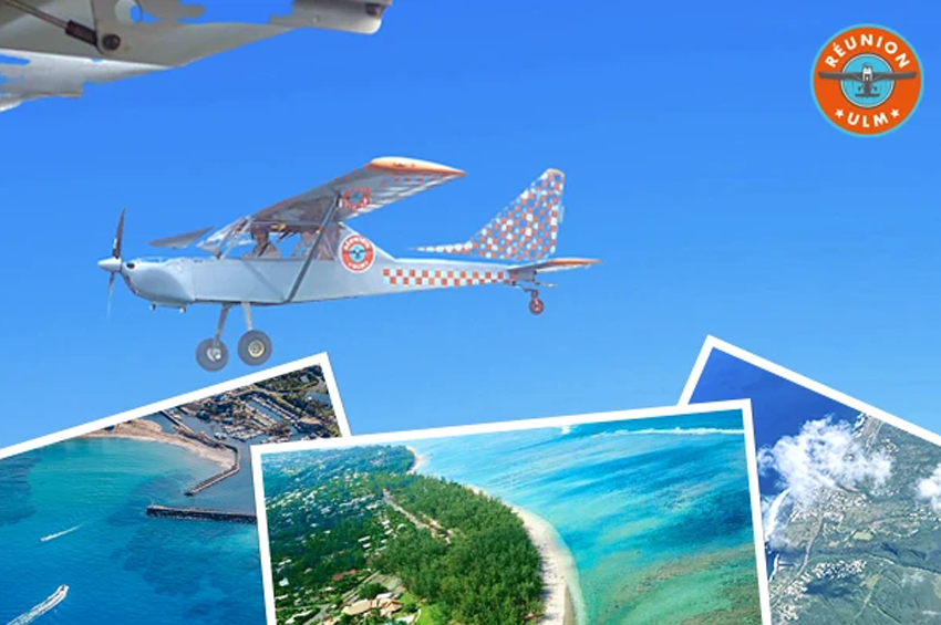 Survol côtier et lagon (25mn)