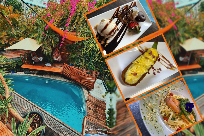 Déjeunez au bord de la piscine pr 2 pers