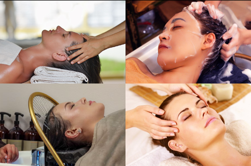 Head Spa avec shampoing, soin et séchage