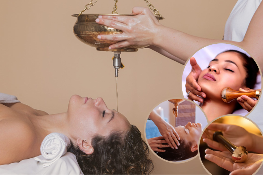 Kansa visage et Shirodhara (1h15)