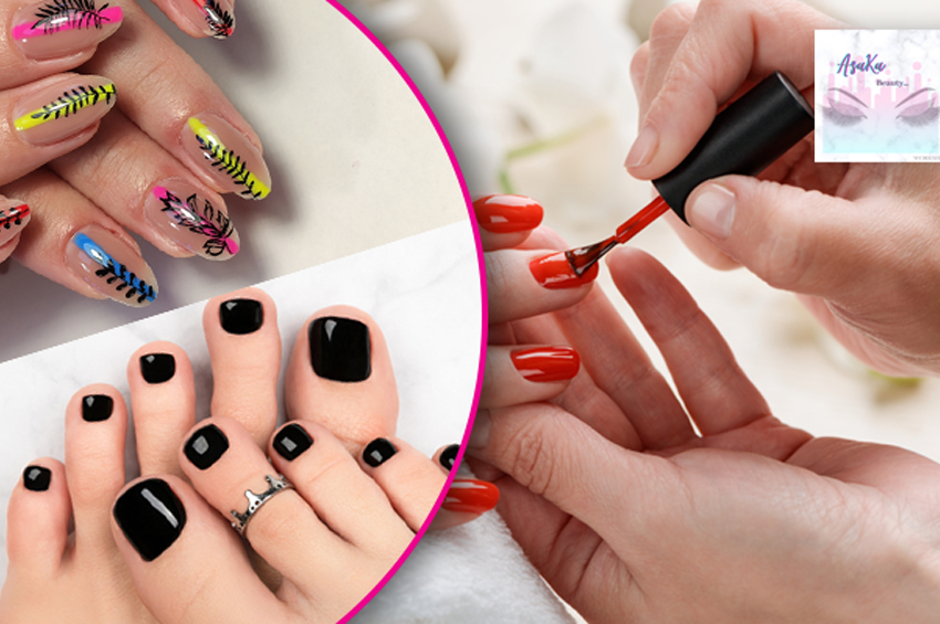 Pose de vernis semi-permanents mains ou des pieds