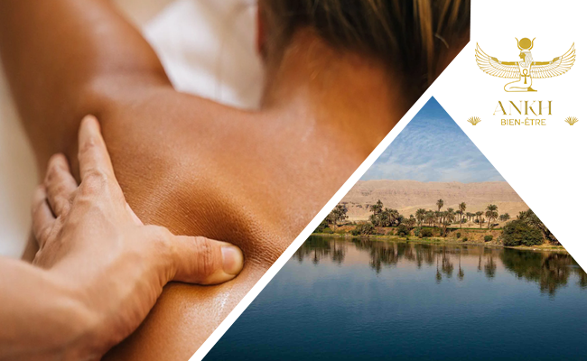 Le Nil ancestral : Massage égyptien et 5 continents (1h - 1h30)