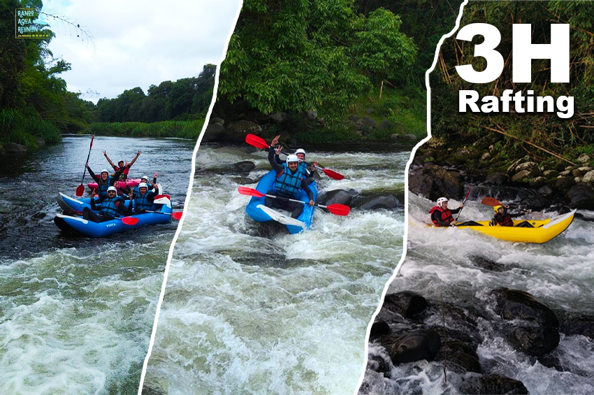 Rafting à Saint Benoît (3h) & apéro