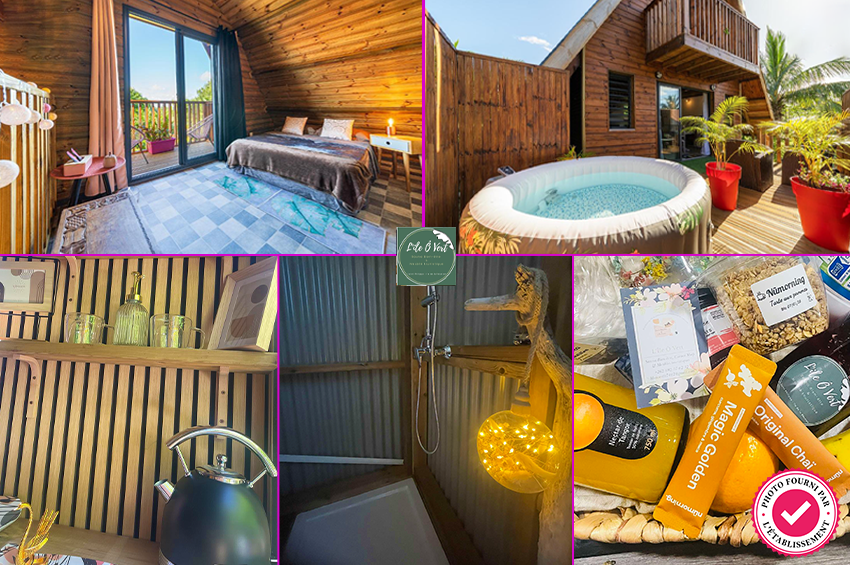 1 nuit au chalet avec PDJ healthy, jacuzzi et spa pr 2 pers