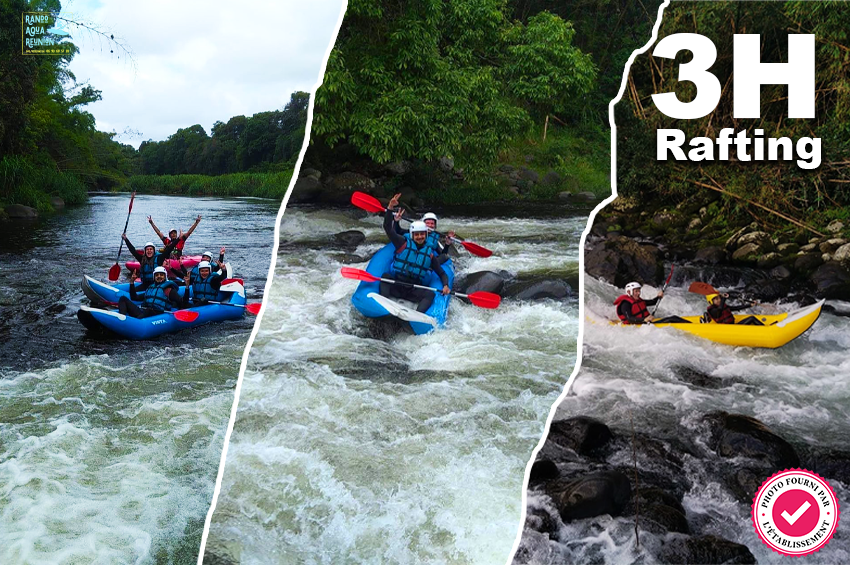 Rafting à Saint Benoît (3h) & apéro