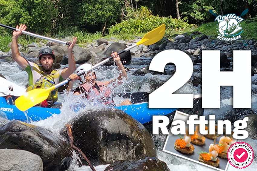2h de rafting pour de nouvelles sensations fortes
