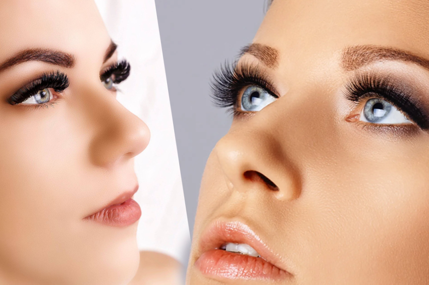 Extension de cils volume russe