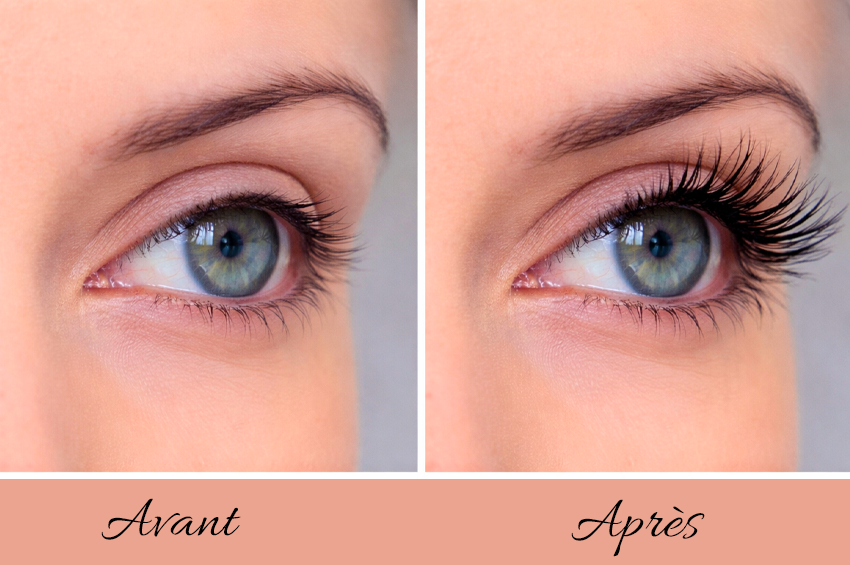 Rehaussement cils + teinture