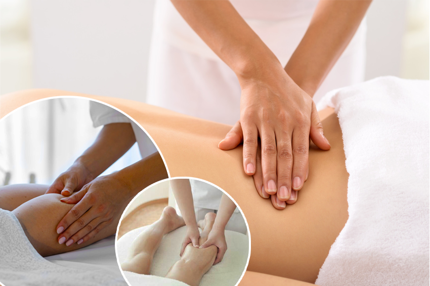 Massage dorsal et jambes lourdes (1h)