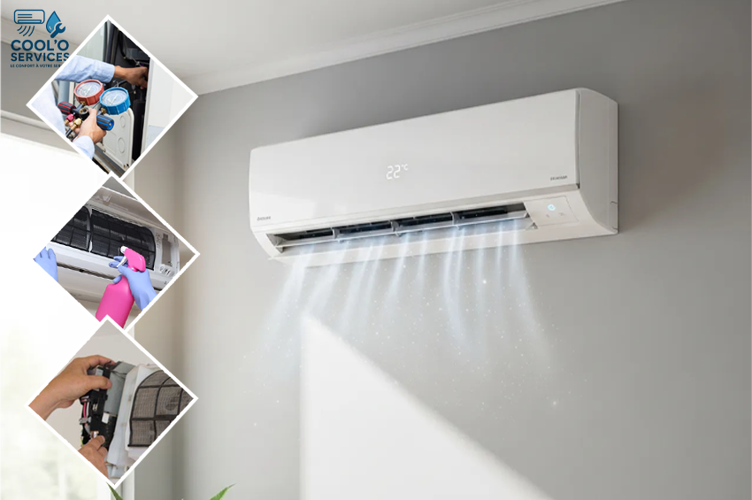 Entretien et désinfection climatiseur (Partie SUD et OUEST)