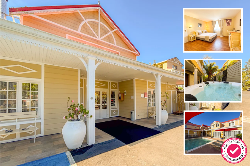 1 nuit pour 2 avec PDJ et Spa (1h)