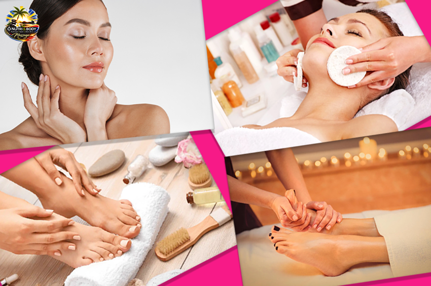 Soin du visage et soin des pieds (1h)