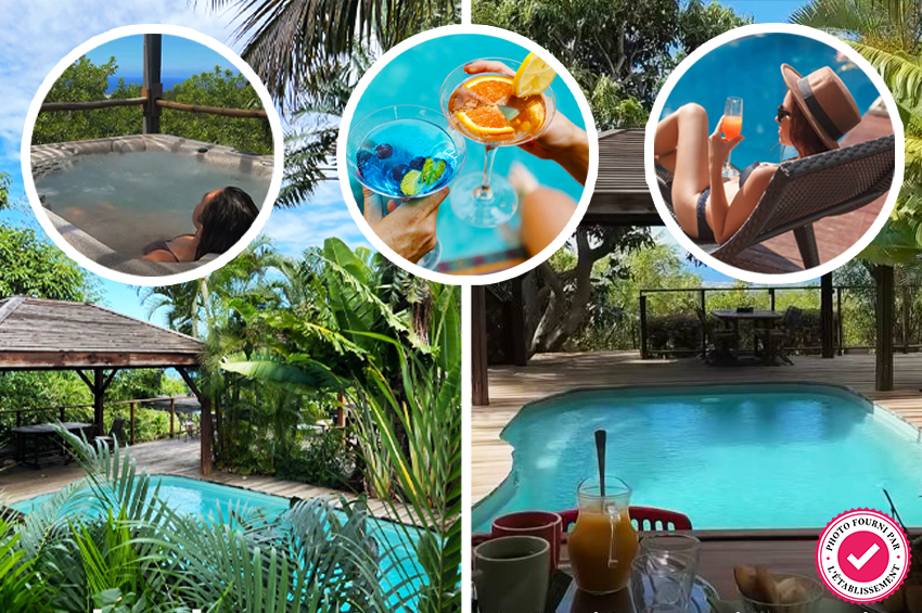 Bulle de Détente : piscine, jacuzzi et boisson (2h)