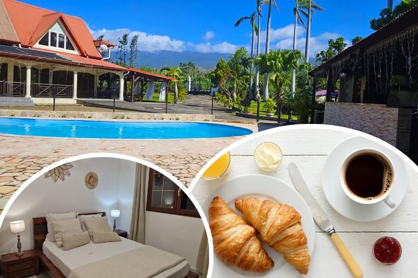 1 nuit pour 2 personnes avec un petit déjeuner