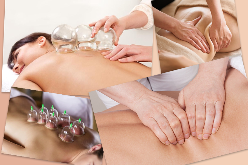 Massage Deep Tissue et ventouses  (1h15)