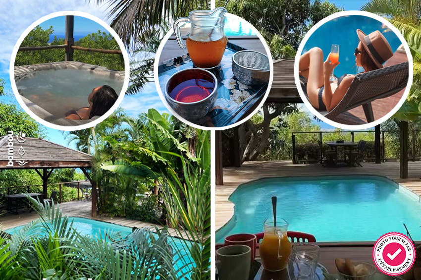 Bulle de Détente : piscine, jacuzzi et boisson (2h)