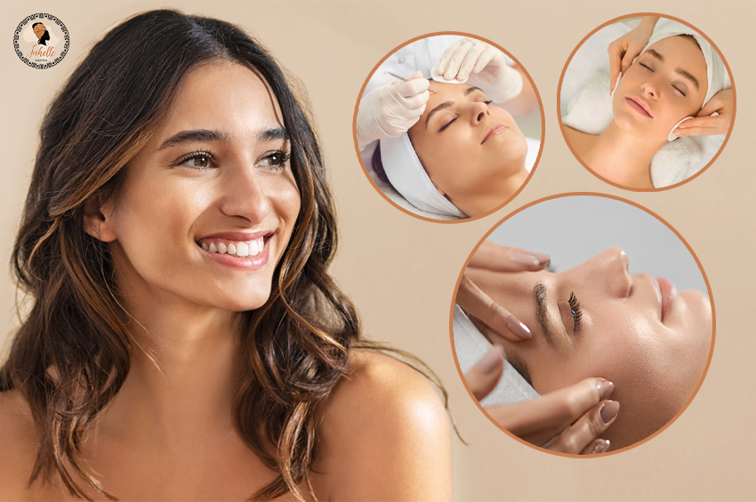 Soin du visage profond et supplément détente (1h)