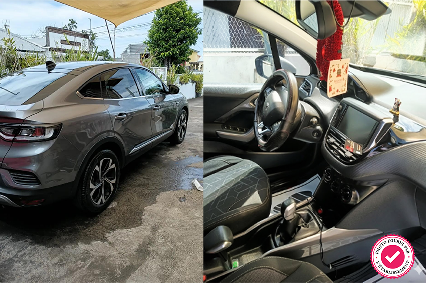 Lavage voiture complet (extérieur et intérieur)