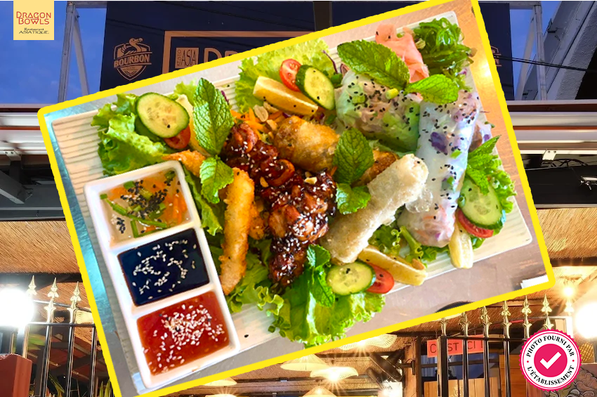 Tapas asiatiques, boissons au choix pr 2 pers