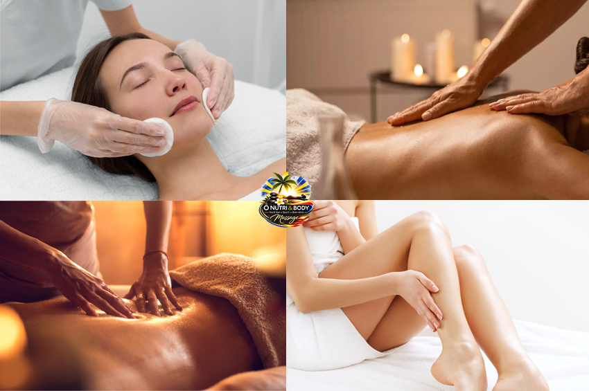 Skin care, soin des pieds et massage au choix (2h)