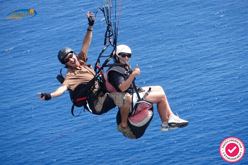 Un moment magique et exceptionnel ! Survol du lagon de St Leu accompagné d'un moniteur professionnel