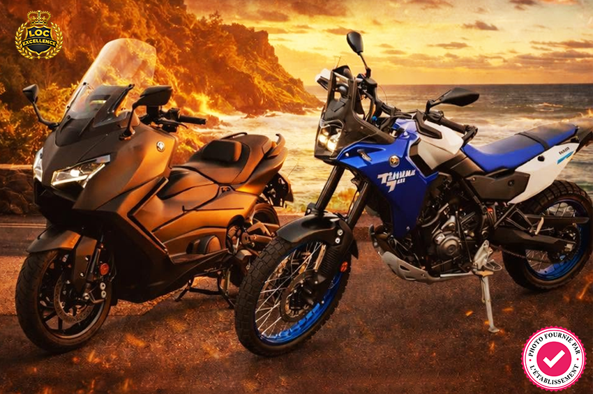 Location de motos permis A2 & scooters 125 CC à la journée