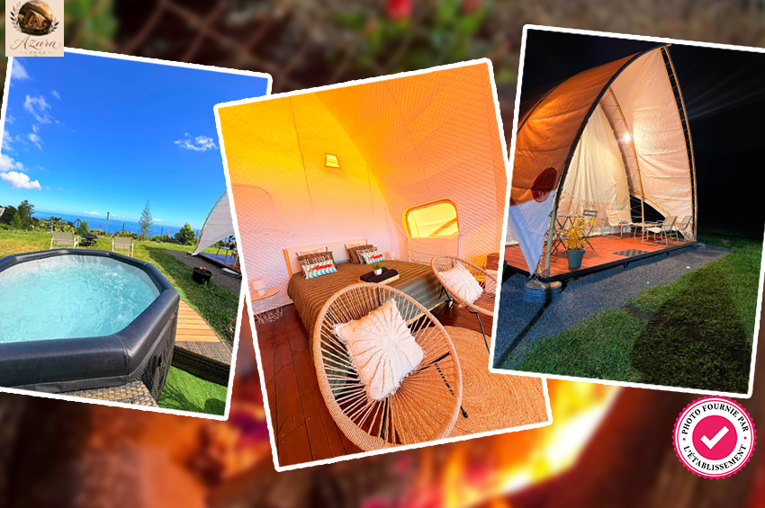 Glamping pour 2 personnes avec Jacuzzi