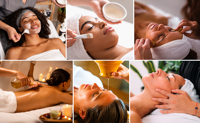 Massage ayurvédique et soin du visage éclat (1h)
