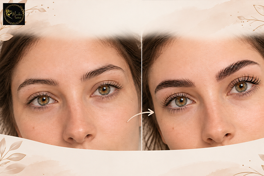 Browlift avec teinture OU Rehaussement de cils avec teinture